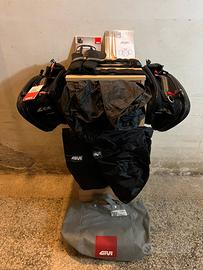 Coppia di borse laterali in Cordura Xstream