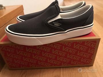 Vans slip outlet on scacchi indossate