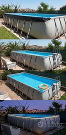 PISCINA FUORI TERRA 5x3 METRI COMPLETA