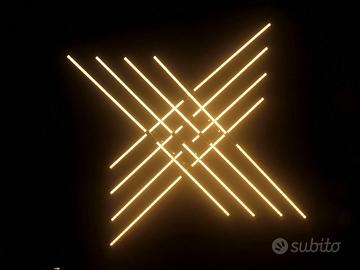 Cross PL480 Plafoniera o Applique LED 38,4 w D90CM