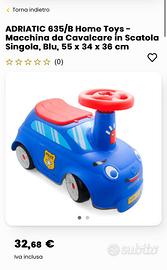 Macchina cavalcabile