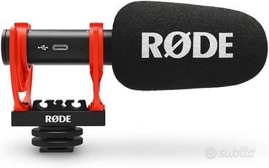 RODE VideoMic GO II Ultracompact Analog/USB Camera