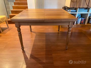 Tavolo legno massello allungabile Frighetto