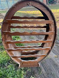 Bottigliera in legno