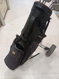Set golf sacca, mazze e carrello