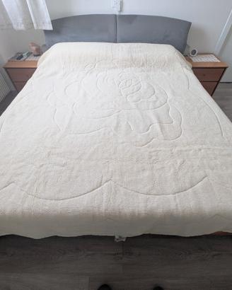 Coperta lana vergine merinos misto cashmere