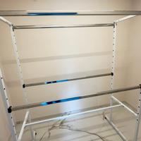 Struttura appendiabiti cabina armadio, stendino