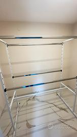 Struttura appendiabiti cabina armadio, stendino