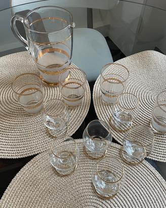 Bicchieri cognac made in Cecoslovacchia cristallo