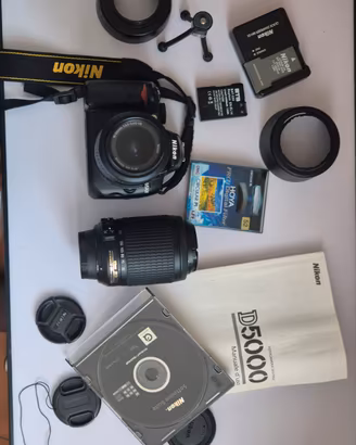 Nikon D5000 in condizioni eccellenti 