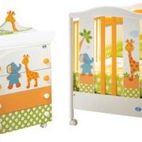 Set Linea Pali Lettino e cassettiera fasciatoio