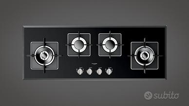 Fulgor Piano Cottura A Gas FCH 1124 G 2DWK BK