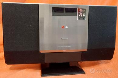 LG mini hi-fi con telecomando