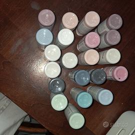 Vendoin lottocolori acrilici , per problemi di all