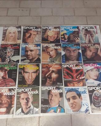 Lotto Riviste Storiche SPORTWEEK (40 Riviste)
