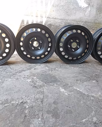 Cerchi in acciaio 5x100 audi Volkswagen 