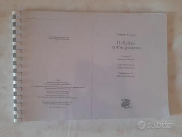 Libro Il diritto come pretesa