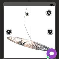 lampada in sospensione da interno 