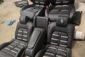 INTERNO COMPLETO IN PELLE NERA FERRARI FF F151