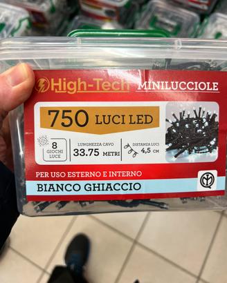 Luci Led Fredde Nuove per albero di natale