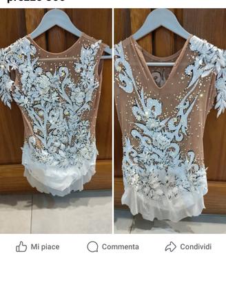 body ucraino con Swarovski 
