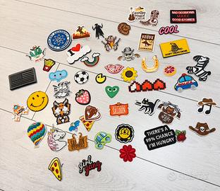 Patch da cucire o con ferro da stiro nuovi