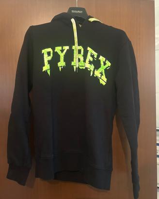 Felpa hoodie Pyrex nera taglia XS