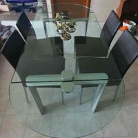 tavolo cristallo allungabile marca Reflex 