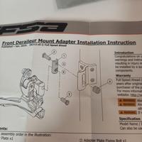 Adattatore deragliatore FSA