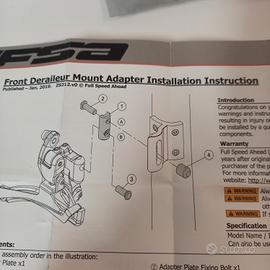 Adattatore deragliatore FSA
