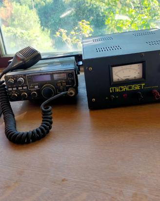 VHF Kenwood all-mode 10W, Alimentatote, Balum 1500
