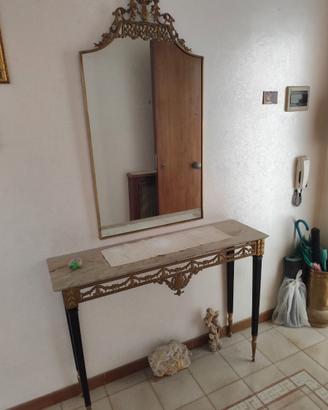 Consolle da ingresso dimensioni specchio 113x63 cm