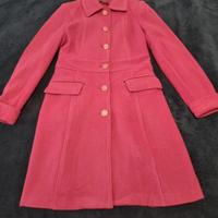 Cappotto invernale lungo fucsia/rosa S