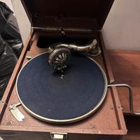 Grammofono portatile d'epoca