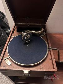 Grammofono portatile d'epoca