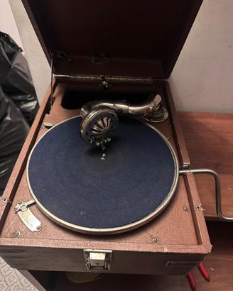 Grammofono portatile d'epoca