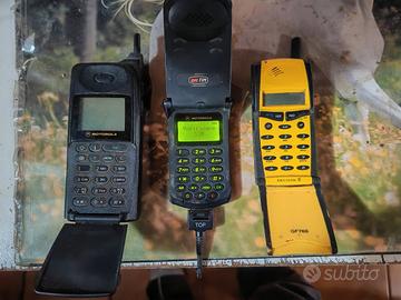 Lotto 3 Cellulari Vintage Anni '90
