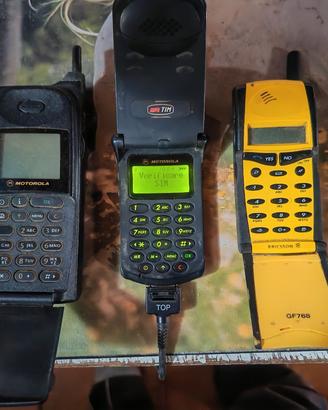 Lotto 3 Cellulari Vintage Anni '90