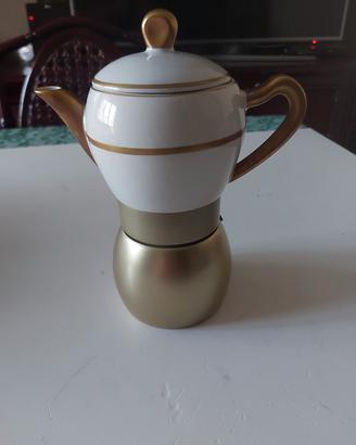 Caffettiera vintage porcellana Laveno anni 60