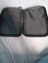 racchette da ping pong+ palline e custodia 