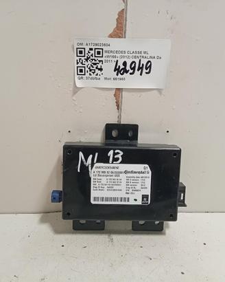 CENTRALINA LUCI MODULO VANO PIEDI MERCEDES ML W166