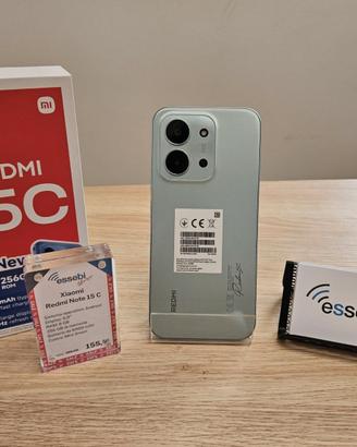 Smartphone Redmi 15C 6,9" 256 GB Mint Green Nuovo