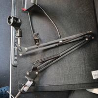 asta microfono da tavolo