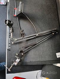 asta microfono da tavolo