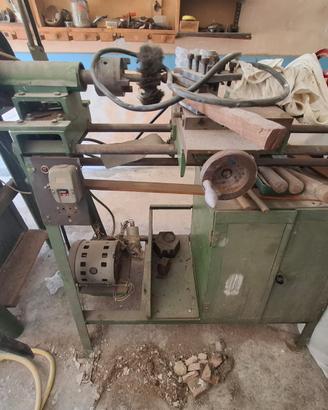 Tornio artigianale per legno ferro