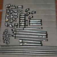 tubi e raccordi zincati per uso idraulico/fai da t