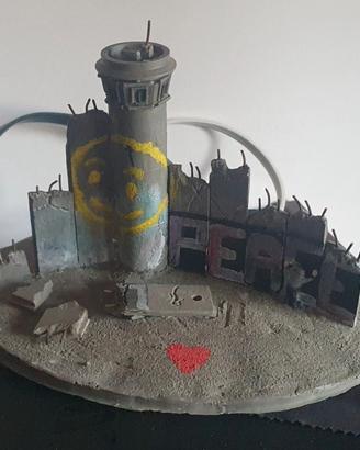 Banksy - the walled hotel wall souvenir ricevuta