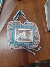 angioletto in lamina d'argento