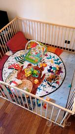 Recinto/box a modulare il legno per neonati