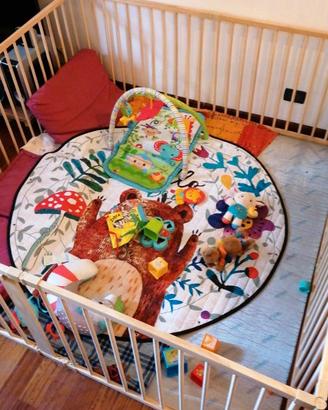 Recinto/box a modulare il legno per neonati